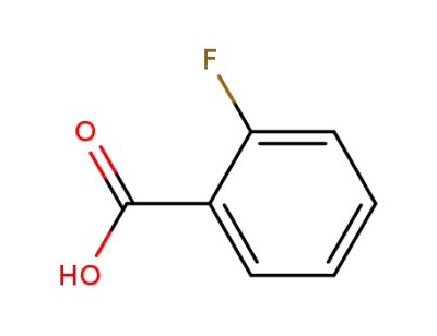 o-fluoro-benzoic acid