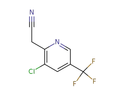 2‐[3‐chloro‐5‐(trifluoromethyl)pyridin‐2‐yl]acetonitrile