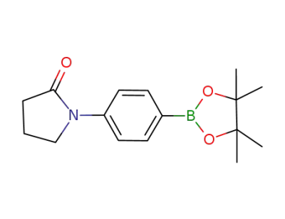 1-[4-(4,4,5,5-tetramethyl-[1 ,3,2]dioxaborolan-2-yl)phenyl]pyrrolidin-2-one